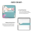 thumbnail image 4 of Goofa Animal Meditation Tissue Box Cover PVC Leather Tissue Holder Square Facial Tissue Case Facial Paper Organizer Dispenser for Bathroom, Vanity Countertop, 4 of 8