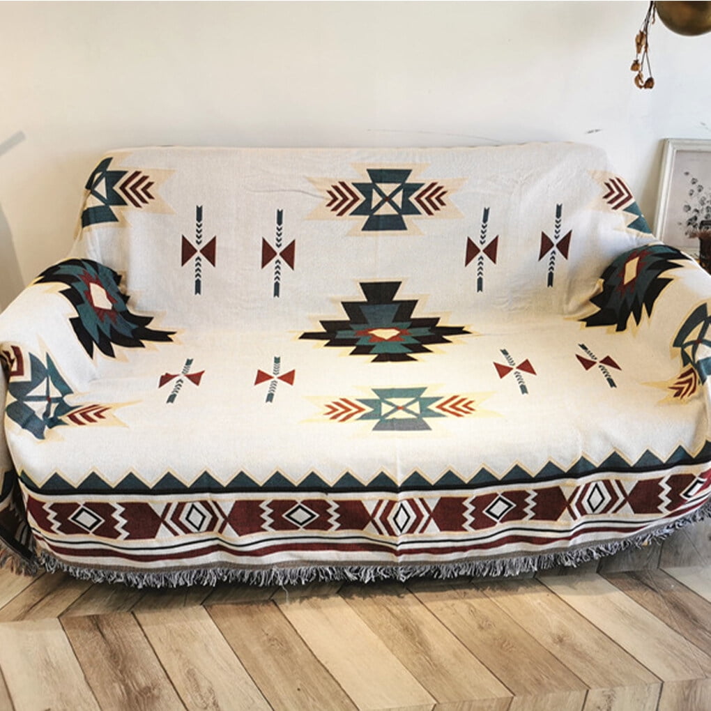 Pitrice Throw Blanket Sofa Decoration Blanket Warm Sofa Bed Cover Tassel Sofa Blanket Braided Throw Blanket Other