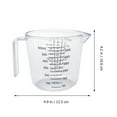 thumbnail image 2 of 3 Pcs Tasses à Mesurer en Plastique Transparentes pour Cuisson, 2 of 8