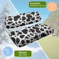 thumbnail image 5 of HUIACONG Cow print Breathable Golf Cart Accessories Decor for Sport Outdoor, Golf Cart Seat Covers Comfortable, 5 of 7