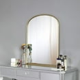 thumbnail image 3 of MacLuu  Arch Metal Wall Mirror 24" x 30.75" - Arch Round-Silver, 3 of 5