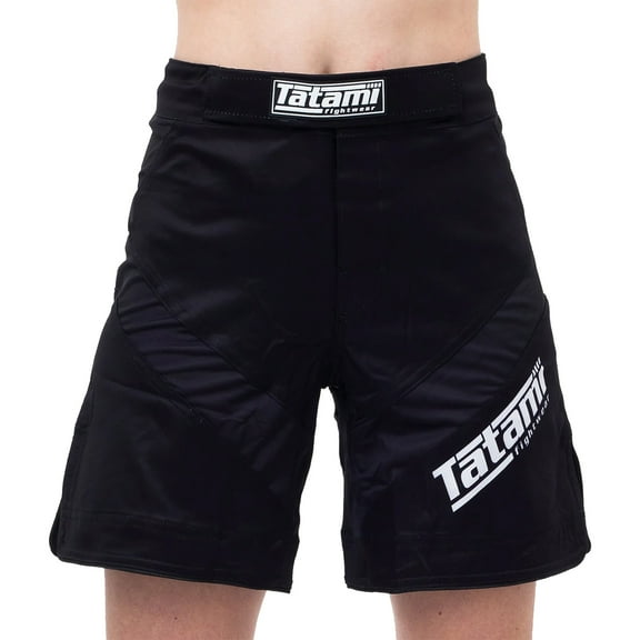 Tatami Fightwear Women's Dynamic Fit IBJJF Fight Shorts - Large - Black