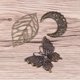 thumbnail image 1 of UPGRATOR Accesorios DIY Con Colgantes De Flores Metálicas En Café Para Manualidades Y Joyería, 1 of 4