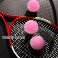 thumbnail image 5 of Paquete de 6 Pelotas de tenis rosas PENGJJMXG Pelotas de entrenamiento elásticas resistentes al desgaste 66 MM para principiantes para Mujeres, 5 of 5