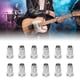 thumbnail image 3 of Reemplazo De 12 Uds. De Cuerpo De Puente De Guitarra A Través De Virolas, Bujes De Cuerda De Guitarra Eléctrica De Metal De Repuesto, 3 of 7