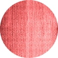 thumbnail image 1 of Ahgly Company Indoor Round Abstract Red Contemporary Area Rugs, 7' Round, 1 of 4