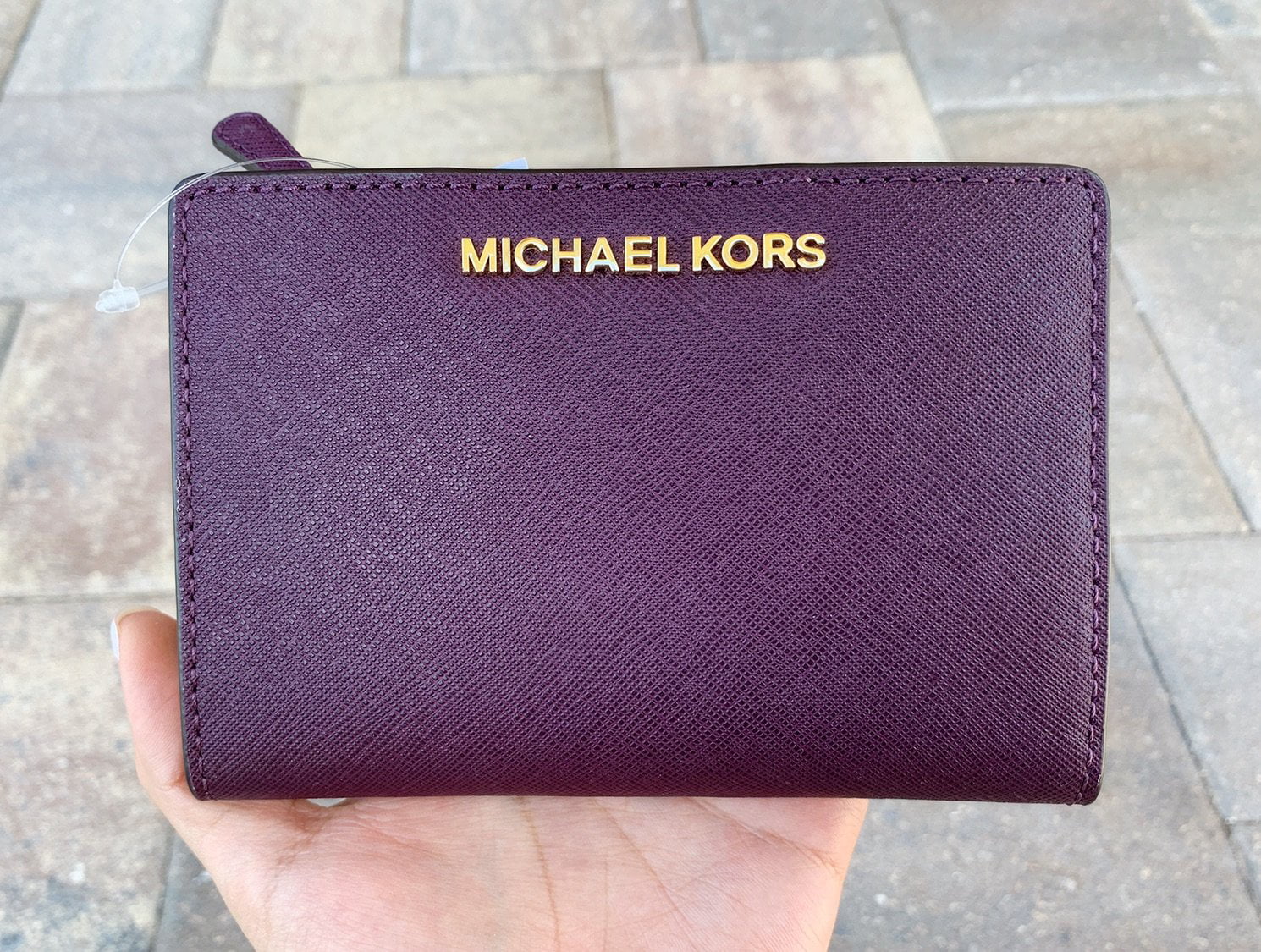 michael kors lilac wallet