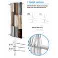 thumbnail image 3 of Abstract Brown Beige Blackout Curtains French Door Curtains for Door Window, Simple Oil Painting Art Privacy Drapery for Patio/Sidelight Doors, 1 Panel with Tieback, 54 x 72 Inches, 3 of 6