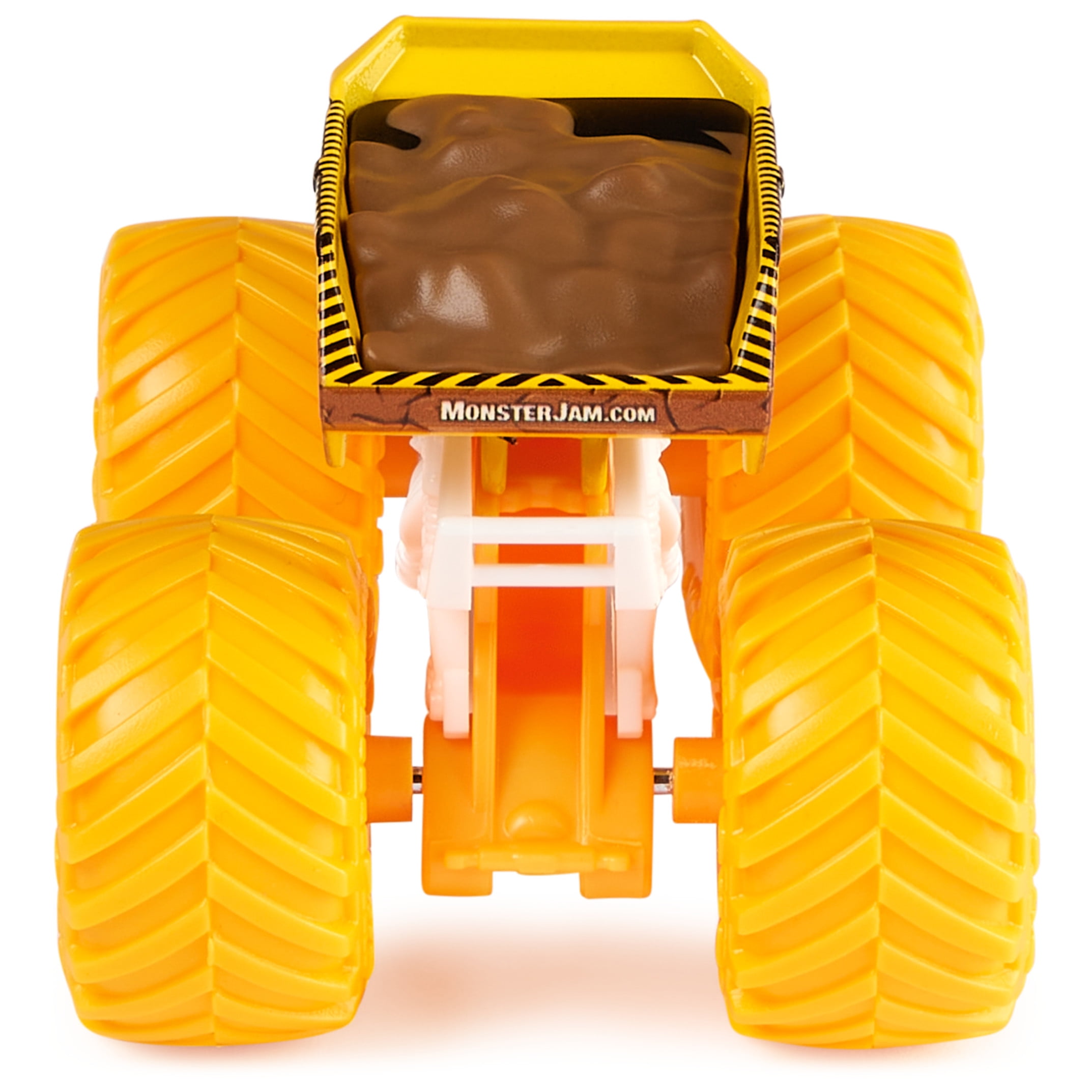 Monster Jam Monster Mutt Dalmation Vs. Earth Shaker - 1:64 Scale Monster Trucks, Girl and Boy Toys