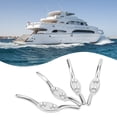 thumbnail image 1 of Rope Cleat Hook, Practical Blind Cord Cleat Hook  for Flagpole for Small Boats, 1 of 7
