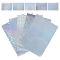 thumbnail image 1 of 30 hoja de papel de pegatinas holográficas películas holográficas laminadas en frío, 1 of 5