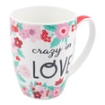 thumbnail image 2 of Taza Regalos Siglo XXI Cerámica Diseño Flores, 2 of 3