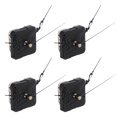 thumbnail image 2 of Miangastore Clock Making Parts Black Plastic Square Shape For Home Decoration 4Pcs 2.2X2.2X0.6In, 2 of 8