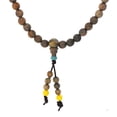 thumbnail image 6 of Mandala Crafts 108 Mala Prayer Beads Necklace, Bracelet from Natural Wood for Buddhists, Meditation, Yoga (Verawood), 6 of 6