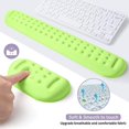 thumbnail image 5 of Memory Foam Wrist Guard Soft Gel Ergonomic Mouse Pad Wrist Guard Keyboard Mouse Wrist Guard Set, 5 of 5