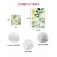 thumbnail image 7 of Green Blue Leaves Kitchen Dish Towels for Drying Dishes Set of 2, Summer Botanical Farmhouse Watercolor Leaf Waffle Weave Microfiber Hand Tea Bathroom Towels Quick Dry & Absorbent Towel 15.7x23.6, 7 of 7