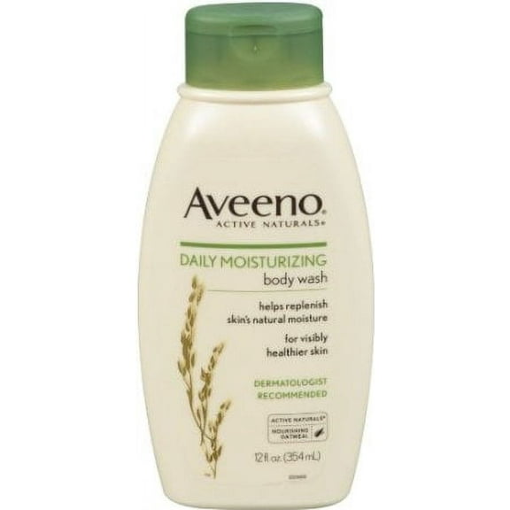 (Price/Pack)Aveeno Moisturizing Body Wash 12 Ounces - 3 Per Pack - 4 Packs Per Case