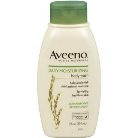 (Price/Pack)Aveeno Moisturizing Body Wash 12 Ounces - 3 Per Pack - 4 Packs Per Case