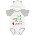 thumbnail image 3 of Inktastic Meme and Pepaw Love Me Boys or Girls Baby Bodysuit, 3 of 5