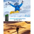 thumbnail image 4 of Baterías recargables + Cargador Bevigor AA 2800 mAh x4 + AAA 1100 mAh x4, 4 of 7
