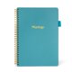 thumbnail image 1 of Cuadernos Agendas Planificador ReunióN Registro Libro Business Meeting Office Notebook Student Meeting Notebook Azul, 1 of 5