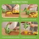 thumbnail image 3 of Inteprter Exprimidor de mano eficiente con rendimiento duradero Exprimidor multifuncional que ahorra espacio Cocina y Comedor, 3 of 6