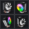 thumbnail image 3 of Ventilador de Refrigeración RGB Likrtyny CR1200E 2 Tubos Calor 3 Pines Radiador Enfriador, 3 of 9