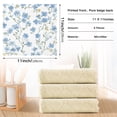 thumbnail image 6 of Yayeee 6 Pack Kitchen Dish Cloths for Washing Dishes Soft Absorbent Microfiber Towels, Forget Me Not, 6 of 9
