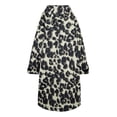 thumbnail image 2 of Regatta  Adult Leopard Print Changing Robe, 2 of 4