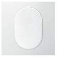 thumbnail image 3 of Drevy 24" x 36" Frameless Contemporary Oval Mirror | 1" Beveled Edge | Bathroom Wall Mirror, 3 of 5