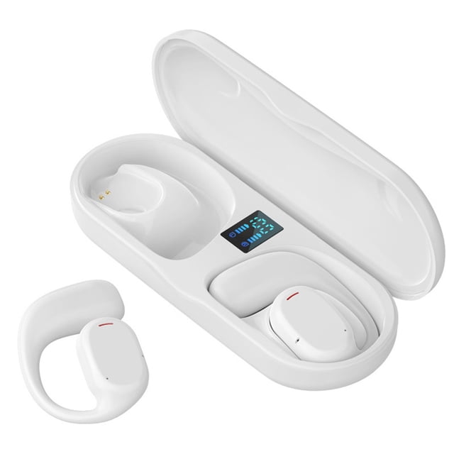 JS270 Wireless Headphones Bone Conduction Waterproof Open Ear Hanging Earbuds Noise Canceling Stereo Earphone Bluetooth 5.3