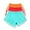 Blue, variant on 3 Pack Women's Cotton Yoga Dance Short Pants Sport Shorts Summer Athletic Cycling Hiking Sports Shorts Multicolor S