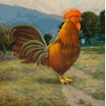 thumbnail image 4 of Appliance Art - Traditional Rooster or Your Choice of Animal - Magnetic Dishwasher Cover Sheet, Vinyl Decorative Panel Decal for an Instant, Easy Update (23.5" x 26", Easily Trimmable), 4 of 6