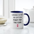 thumbnail image 4 of CafePress - Losing Is Not An Option - 11 oz Ceramic Mug - Novelty Coffee Tea Cup, 4 of 4