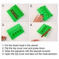 thumbnail image 7 of Shenmeida Barbecue Stringer Multifunctional Quick Reusable BBQ Meat Vegetables Skewers Artifact for Camping, 7 of 7