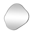 thumbnail image 6 of CosmoLiving by Cosmopolitan 31" x 28" Black Wavy Abstract Wall Mirror, 6 of 10