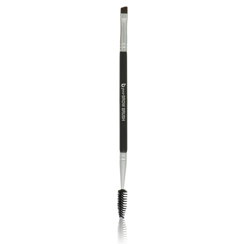 Beauty Junkees Duo Angled Eyebrow Makeup Brush with Spoolie for Eye