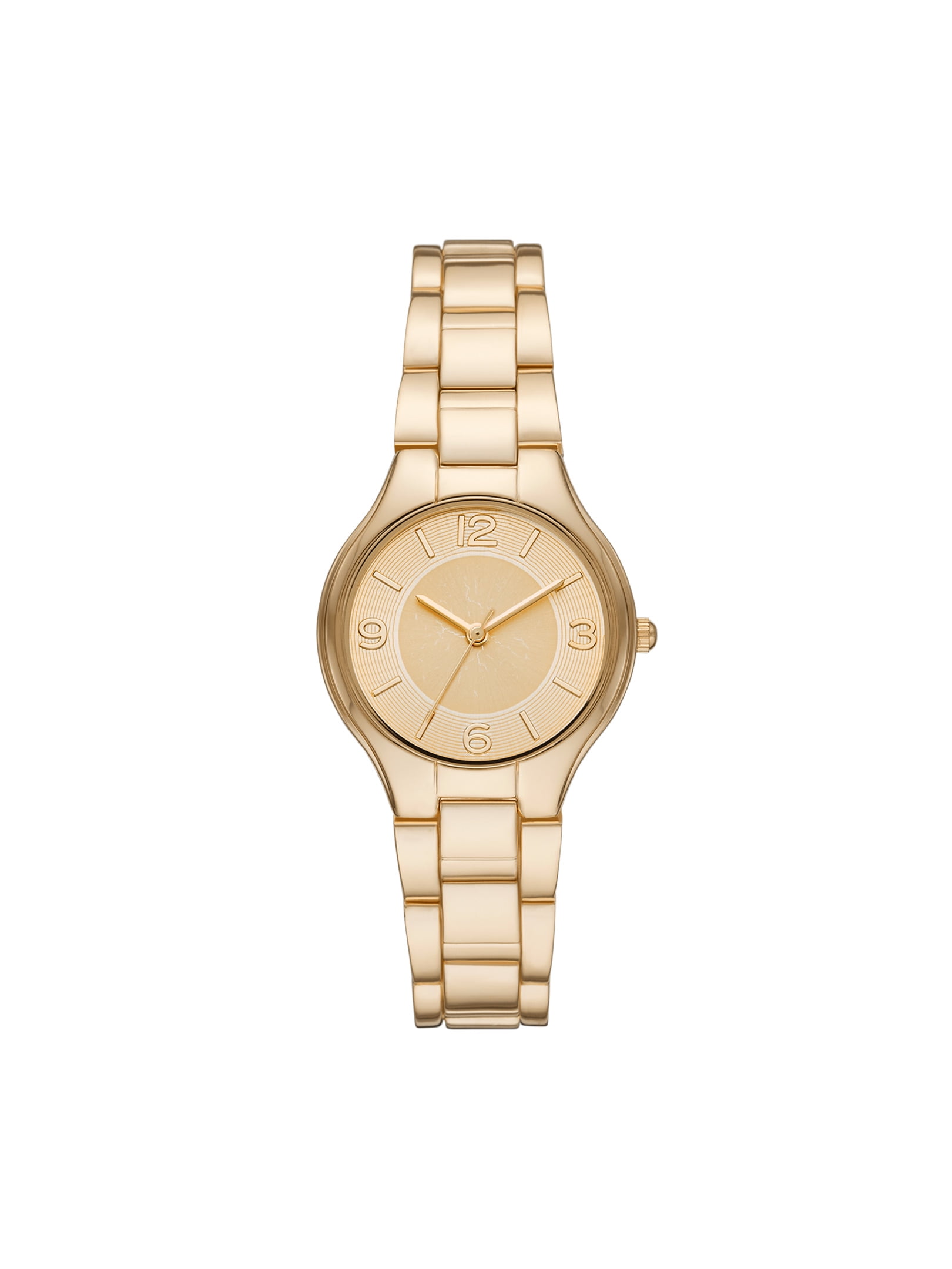 Time and Tru Women's Gold Tone Bracelet Watch