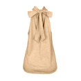 thumbnail image 5 of HAJWOH Women's Halter Neck Cotton Tank Tops Solid Color Sleeveless Casual Streetwear Summer Fashion Tunic Cami Shirts, 5 of 6