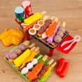 thumbnail image 3 of Kids Pretend Play Kitchen Toys Mini Food Toys Simulation Cookware Cooking BBQ Oven Kit Role Play Game Educational Gift Children, 3 of 7