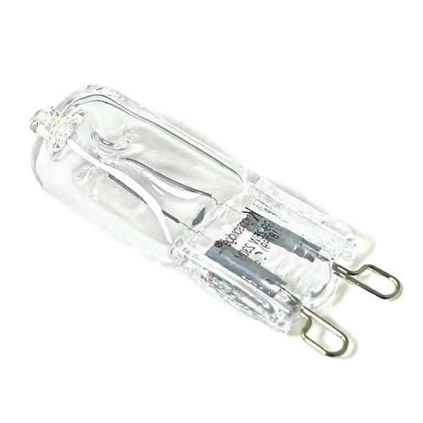 Lámpara de bombilla halógena duradera resistente a altas temperaturas para horno G9 para refrigeradores hornos ventiladores 40w