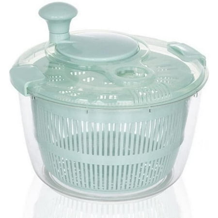 

Salad Spin Salad Spinner - Plastic Kitchen Salad Spinner 5 Litres Quick Vegetable Dryer Large Plastic Kitchen Salad Spinner