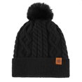thumbnail image 4 of Haivin Warm Fleece Lined Knit Beanie Hat for Women Thick Double Layer Winter Cap Cozy Cold Weather, 4 of 4