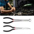 thumbnail image 1 of 11' Extra Long Reach Spark Plug Pliers with Ring Head, 280 MM Long Nose Pliers Car Spark Plug Wire Removal Pliers, 1 of 5