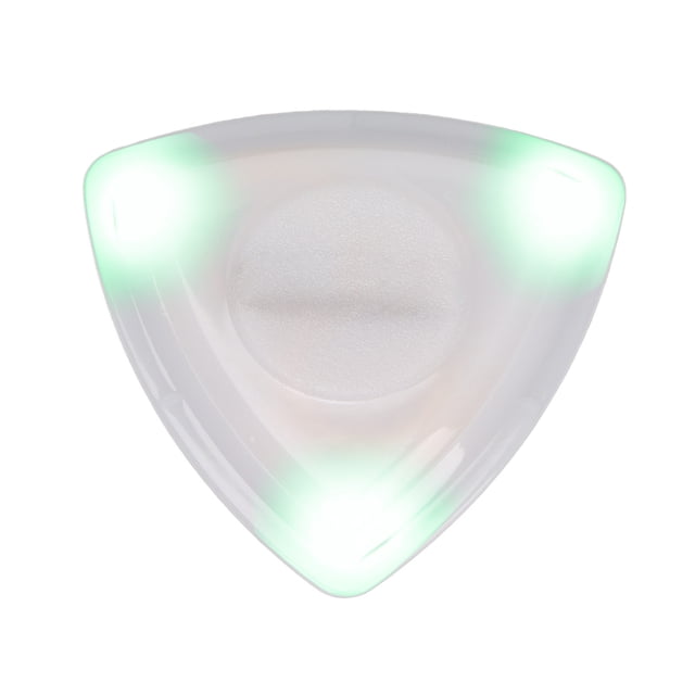 Púa de Guitarra Lideró Con Luz Liderado de Alta Sensibilidad, Material ABS/Metal, Batería CR1220 Para Principiando y Profesionales, Reemplazo de Púa de Guitarra, Hecha