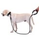 thumbnail image 1 of Multicolor Reflective Round Rope Dog Leash Dog Pull Strap Comfortable Handle(black), 1 of 4