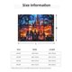 thumbnail image 5 of Fotbe Magical Stained Glass Castle Manta de Franela con Estampado, Manta Ultrasuave para Cama, Sofá, Auto, Hipoalergénica y Antibolitas-60"x50", 5 of 6