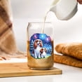 thumbnail image 3 of Happy New Year Cavalier King Charles Spaniel Family Cheer Winter Firework 16oz Glass Cup Mug Dog Lover Gifts Glass Can - 02025, 3 of 5