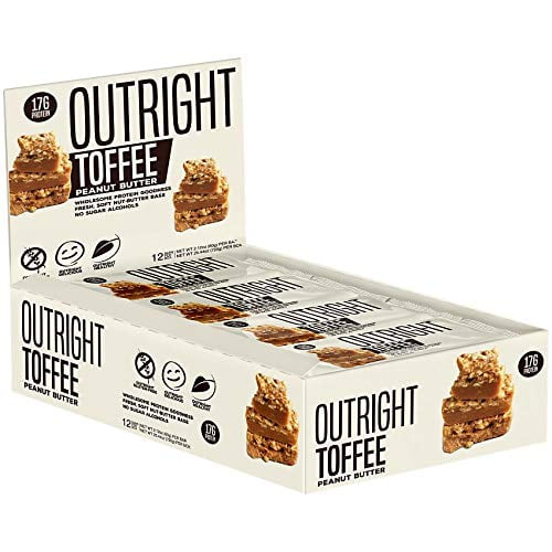 Outright Bar - Whole Food Protein Bar - 12 Pack - MTS Nutrition (Toffee Peanut Butter)