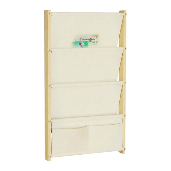UMFMOUF Wall Mounted Bookshelf– Floating Bookshelf for Kids Rooms, Nursery & Classroom, Hanging Bookcase Organizer for Books